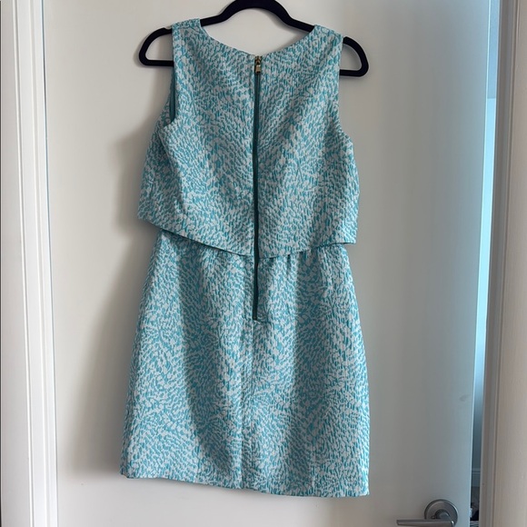 The Limited 8 Blue Patterned Sleeveless Dress - Picture 2 of 7